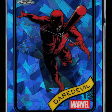 2025 Topps Chrome Marvel Sapphire Daredevil Matt Murdock #97