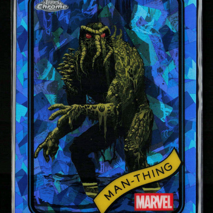 2025 Topps Chrome Marvel Sapphire Man-Thing #31