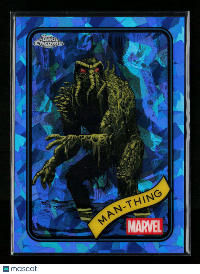 2025 Topps Chrome Marvel Sapphire Man-Thing #31