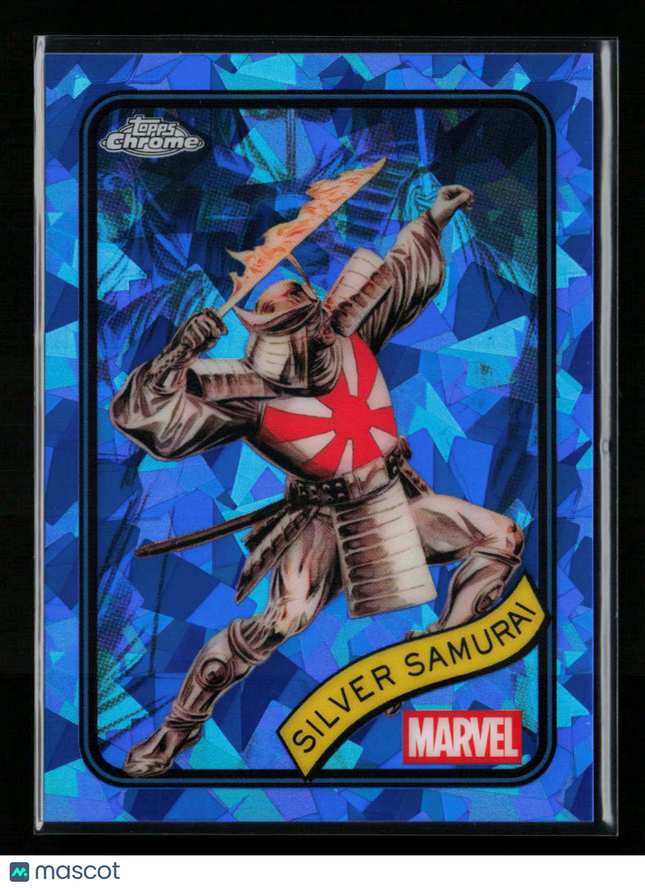 2025 Topps Chrome Marvel Sapphire Silver Samurai #59