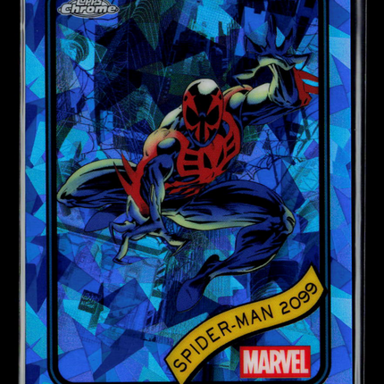 2025 Topps Chrome Marvel Sapphire Miguel O'Hara Spider-Man 2099 #112