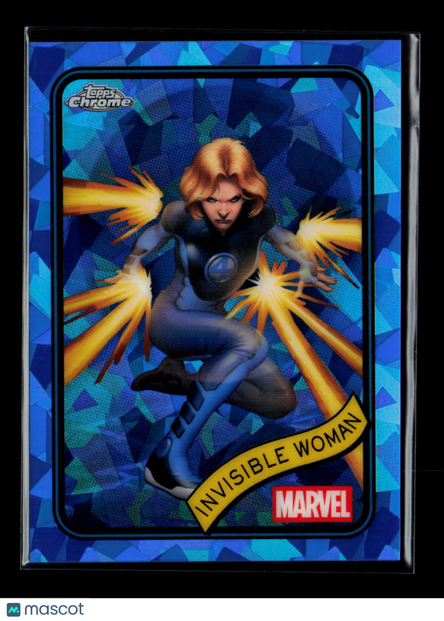 2025 Topps Chrome Marvel Sapphire Sue Storm Invisible Woman #174