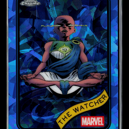 2025 Topps Chrome Marvel Sapphire The Watcher Uatu #28