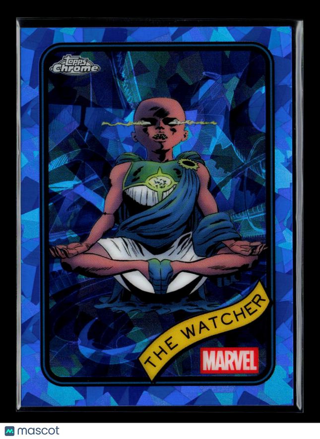 2025 Topps Chrome Marvel Sapphire The Watcher Uatu #28