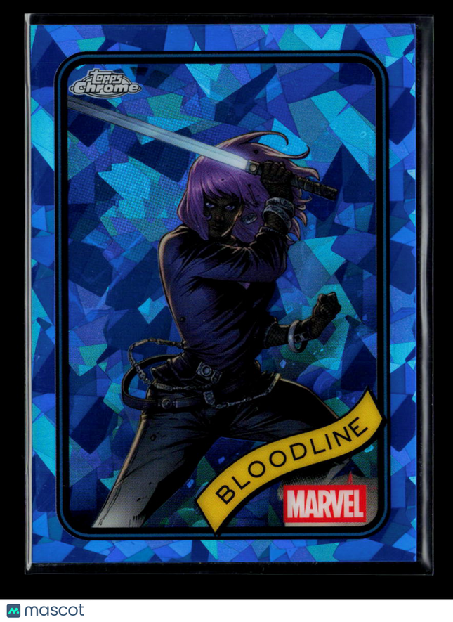 2025 Topps Chrome Marvel Sapphire Brielle Brooks Bloodline #9