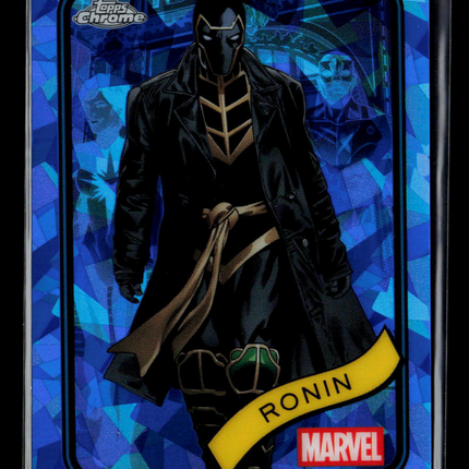 2025 Topps Chrome Marvel Sapphire Clint Barton Hawkeye Ronin #4