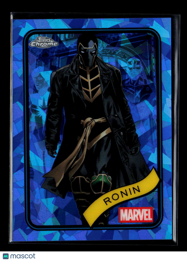 2025 Topps Chrome Marvel Sapphire Clint Barton Hawkeye Ronin #4