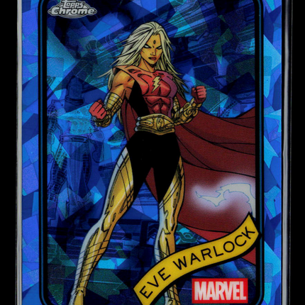 2025 Topps Chrome Marvel Sapphire Eve Warlock #192