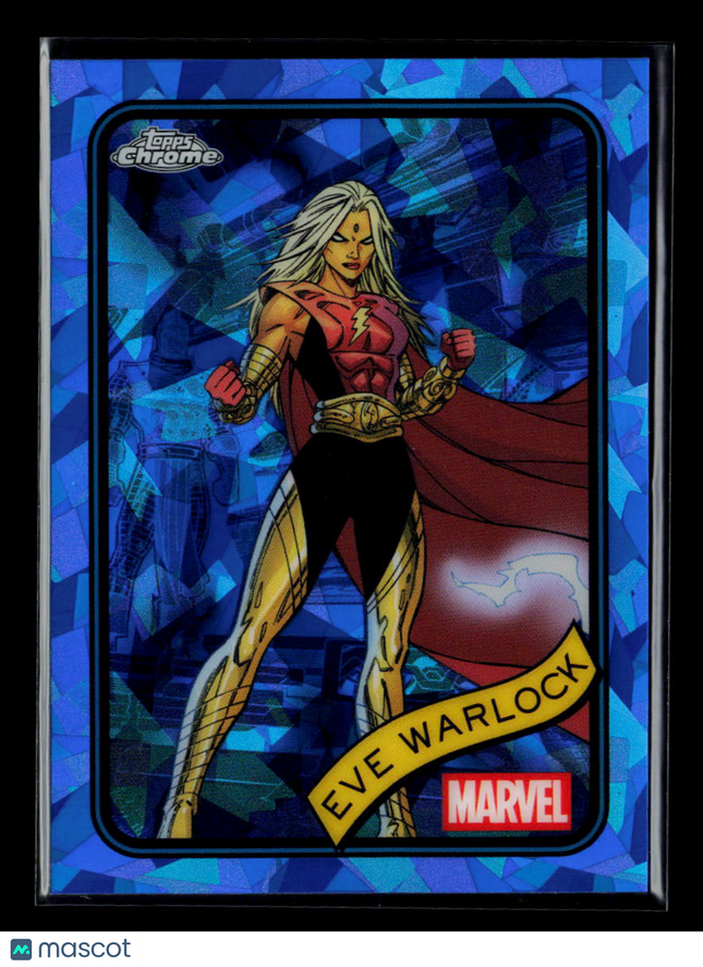 2025 Topps Chrome Marvel Sapphire Eve Warlock #192