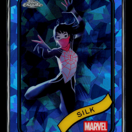 2025 Topps Chrome Marvel Sapphire Cindy Moon Silk #108