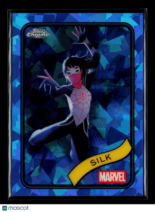 2025 Topps Chrome Marvel Sapphire Cindy Moon Silk #108