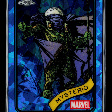 2025 Topps Chrome Marvel Sapphire Mysterio #115