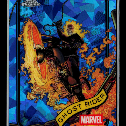 2025 Topps Chrome Marvel Sapphire Ghost Rider #183