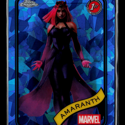 2025 Topps Chrome Marvel Sapphire Amaranth 1st Appearance #99