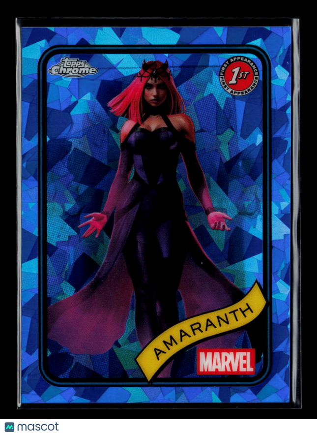 2025 Topps Chrome Marvel Sapphire Amaranth 1st Appearance #99