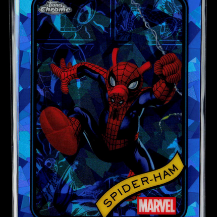 2025 Topps Chrome Marvel Sapphire Spider-Ham Lady Deathstrike #64