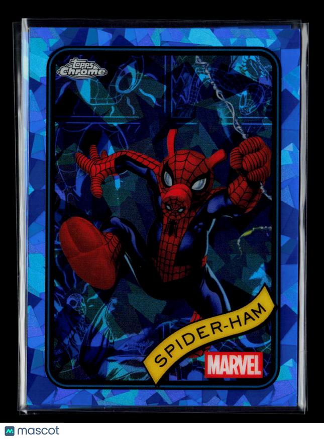 2025 Topps Chrome Marvel Sapphire Spider-Ham Lady Deathstrike #64