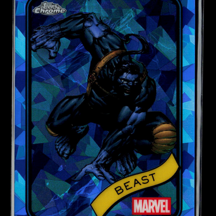 2025 Topps Chrome Marvel Sapphire Beast Hank McCoy #177