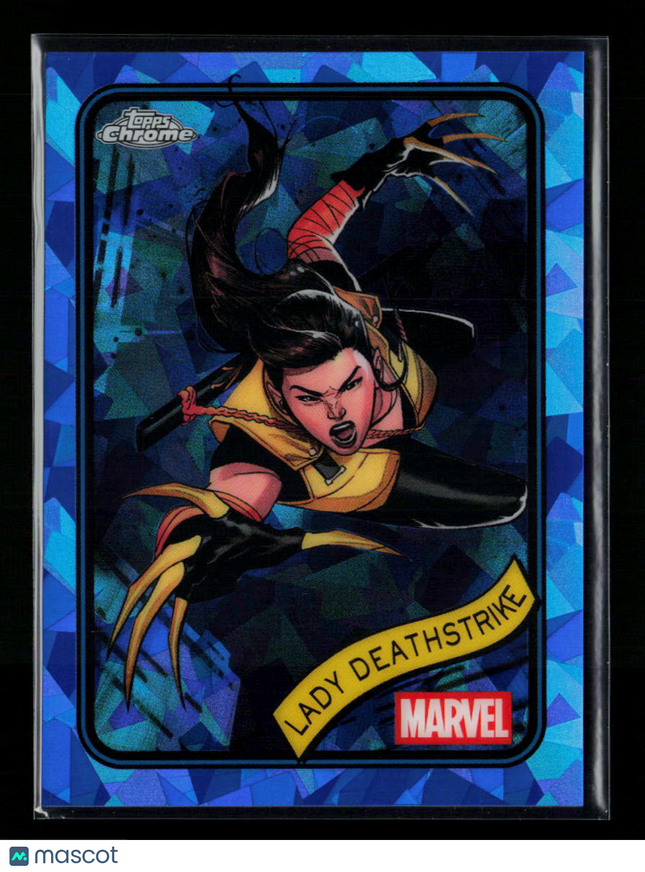2025 Topps Chrome Marvel Sapphire Lady Deathstrike #64