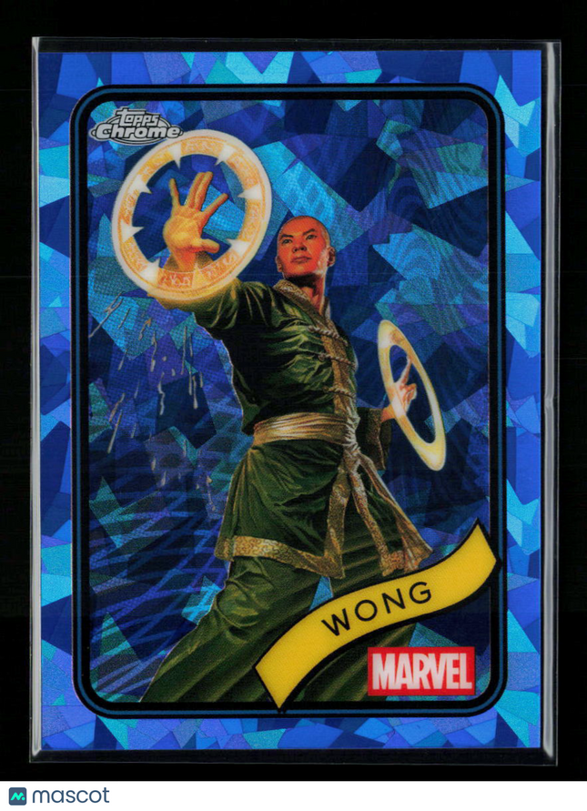 2025 Topps Chrome Marvel Sapphire Wong #86