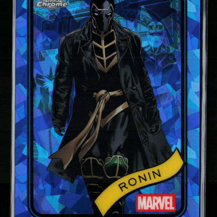 2025 Topps Chrome Marvel Sapphire Clint Barton Hawkeye Ronin #4