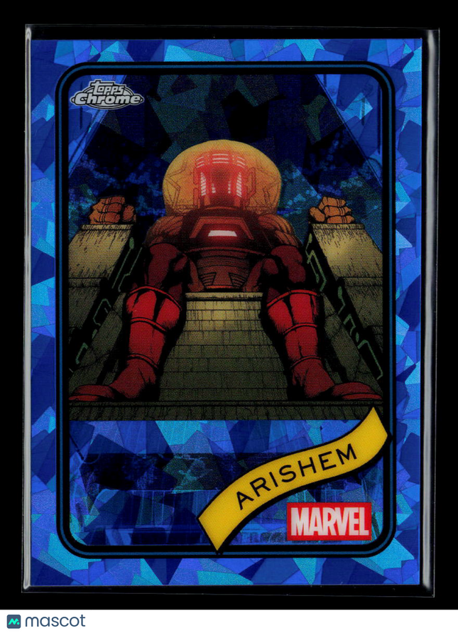 2025 Topps Chrome Marvel Sapphire Arishem #75