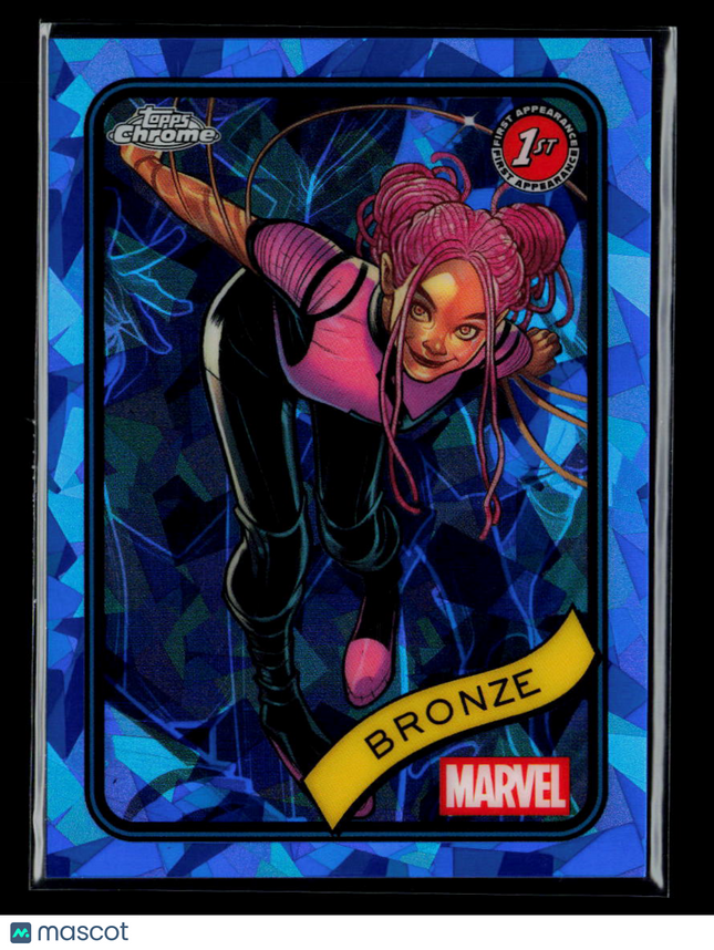 2025 Topps Chrome Marvel Sapphire Trista Marshall Bronze 1st Appearance #190