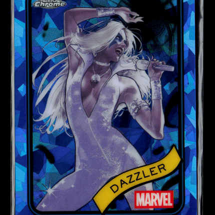 2025 Topps Chrome Marvel Sapphire Dazzler #52