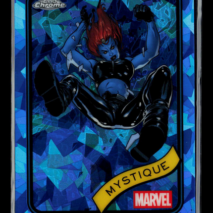 2025 Topps Chrome Marvel Sapphire Mystique #7