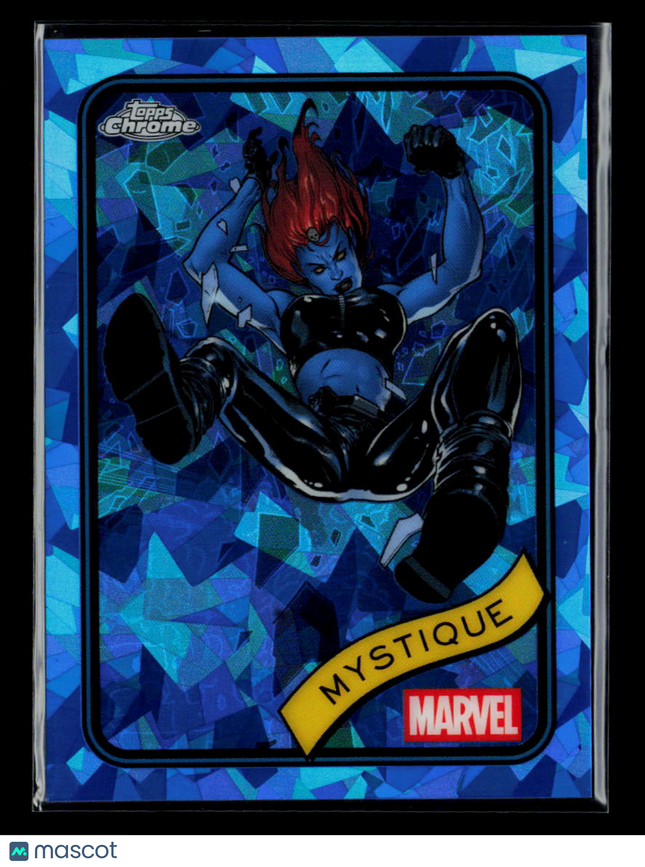 2025 Topps Chrome Marvel Sapphire Mystique #7