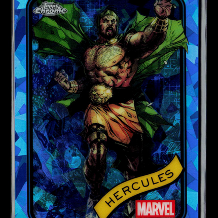2025 Topps Chrome Marvel Sapphire Hercules #163