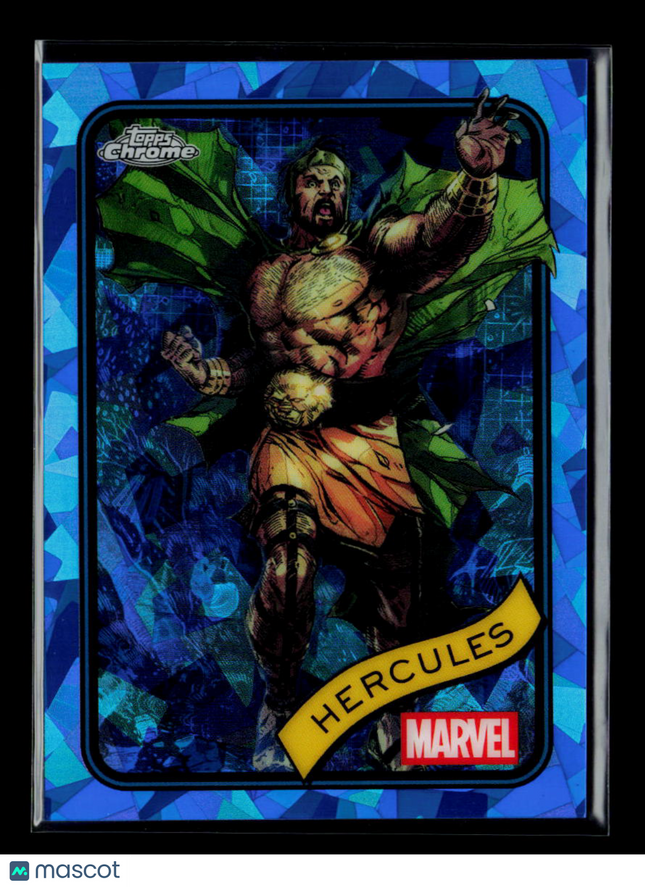 2025 Topps Chrome Marvel Sapphire Hercules #163