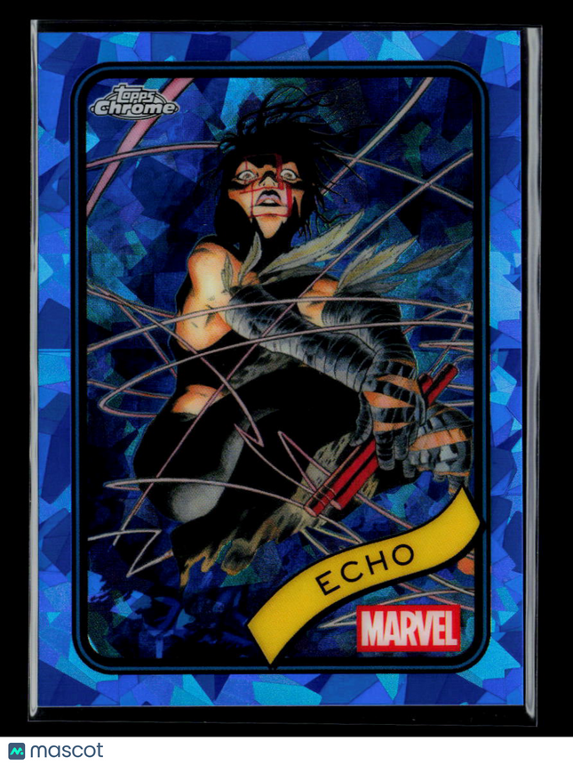 2025 Topps Chrome Marvel Sapphire Echo Maya Lopez #14