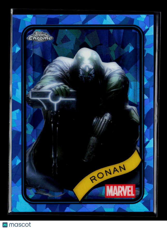 2025 Topps Chrome Marvel Sapphire Ronan the Accuser Ronan #157