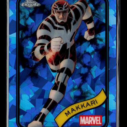 2025 Topps Chrome Marvel Sapphire Makkari #114