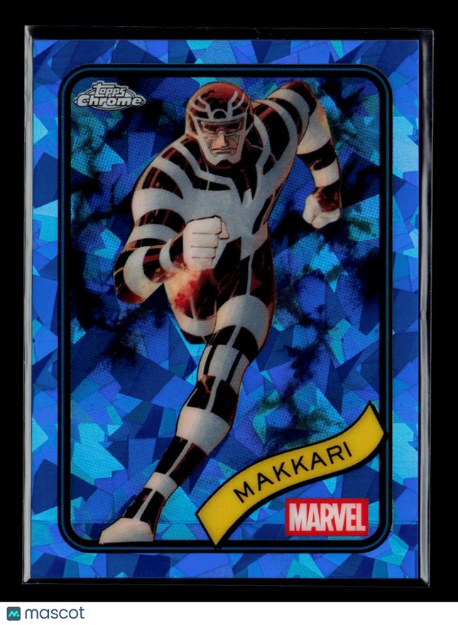 2025 Topps Chrome Marvel Sapphire Makkari #114