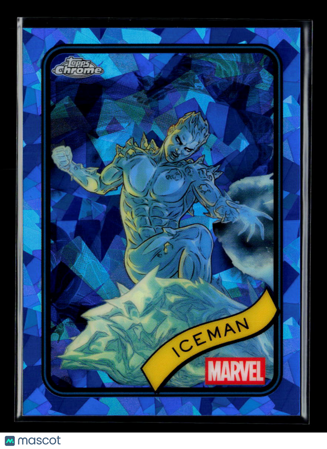 2025 Topps Chrome Marvel Sapphire Bobby Drake Iceman #179