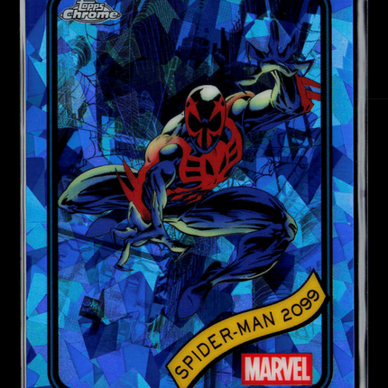 2025 Topps Chrome Marvel Sapphire Miguel O'Hara Spider-Man 2099 #112