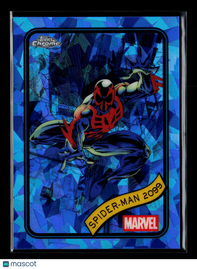 2025 Topps Chrome Marvel Sapphire Miguel O'Hara Spider-Man 2099 #112