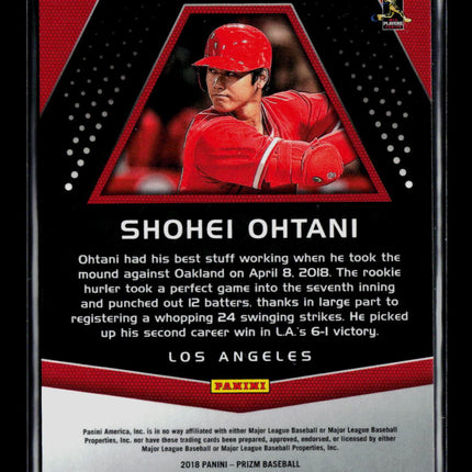 2018 Panini Prizm Baseball Shohei Ohtani #23 RC