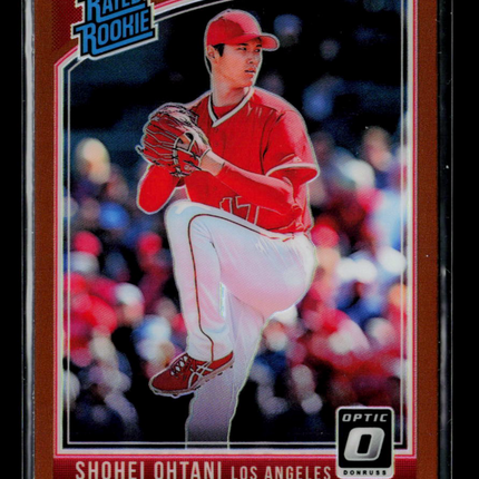 2018 Panini Donruss Optic Baseball Shohei Ohtani #176 Bronze