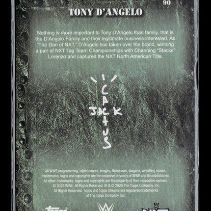 2025 Topps Chrome WWE Cactus Jack Tony D'Angelo #90