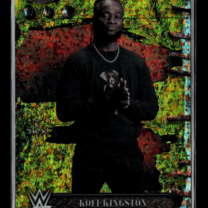 2025 Topps Chrome WWE Kofi Kingston #22