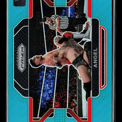 2022 Panini Prizm WWE Angel #57 Teal 15/49