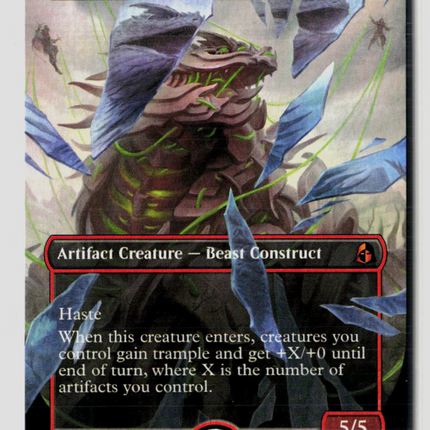 MTG Craterclaw Colossus (Borderless) (0327) Reality Fracture M • 327 Normal
