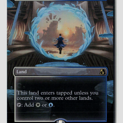 Magic: The Gathering Deserted Beach (Borderless) Reality Fracture R • 397 Foil