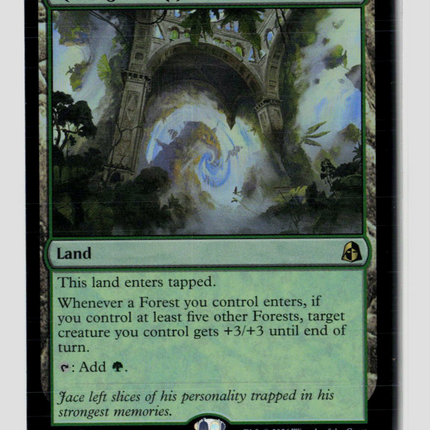 Magic: The Gathering Roiling Canopy Reality Fracture R • 187 Foil