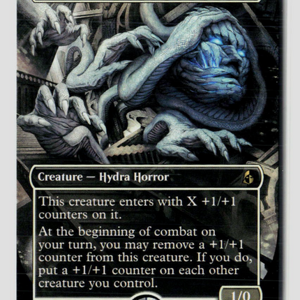 Magic: The Gathering Guiding Hydra (Borderless) Reality Fracture R • 360 Normal