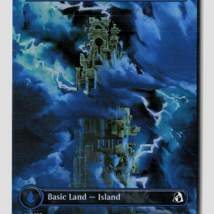 Magic: The Gathering Island (Borderless) (0385) Reality Fracture L • 385 Foil