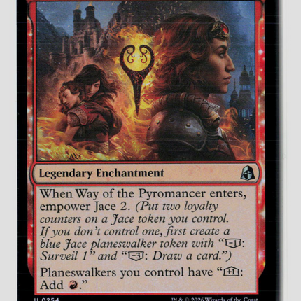 Magic: The Gathering Way of the Pyromancer Reality Fracture U • 254 Foil